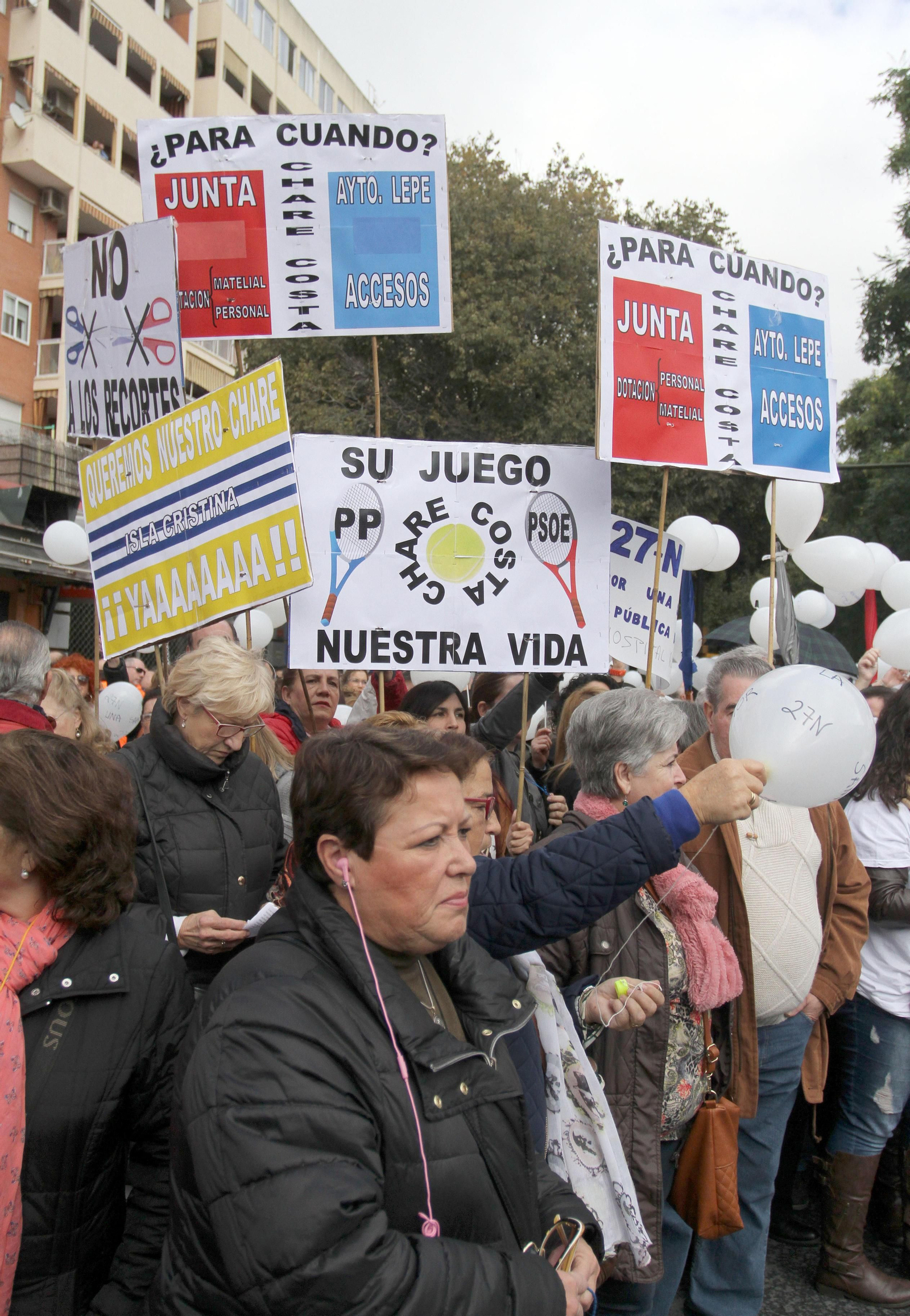 Manifestación por una sanidad pública digna