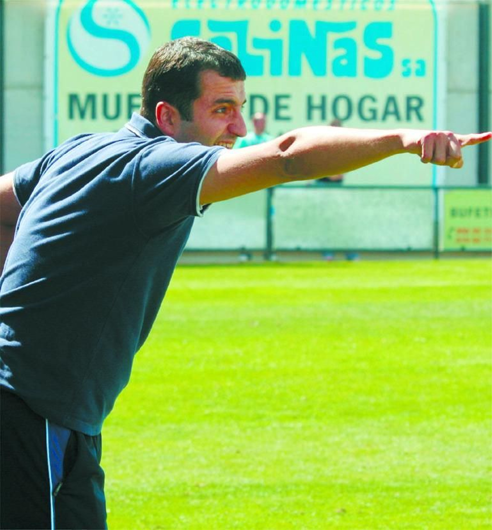 Diego Martínez, en su etapa como técnico del Arenas