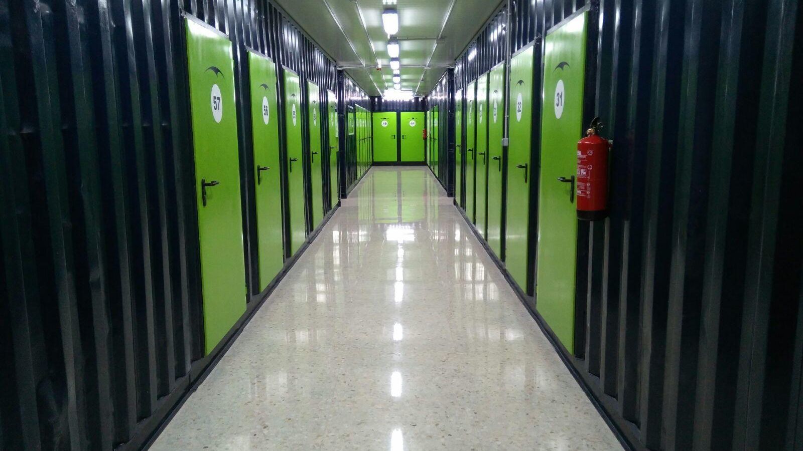 Centro de trasteros en Málaga capital.