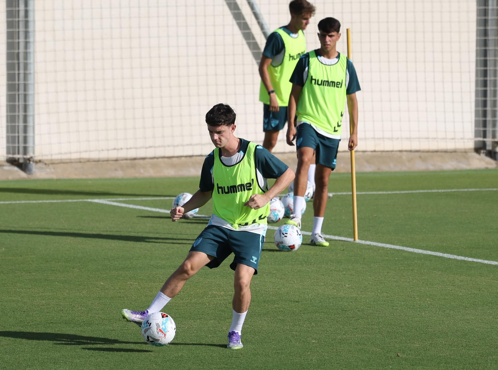 El Málaga CF se muda a la Ciudad Deportiva sin Eneko Jauregi