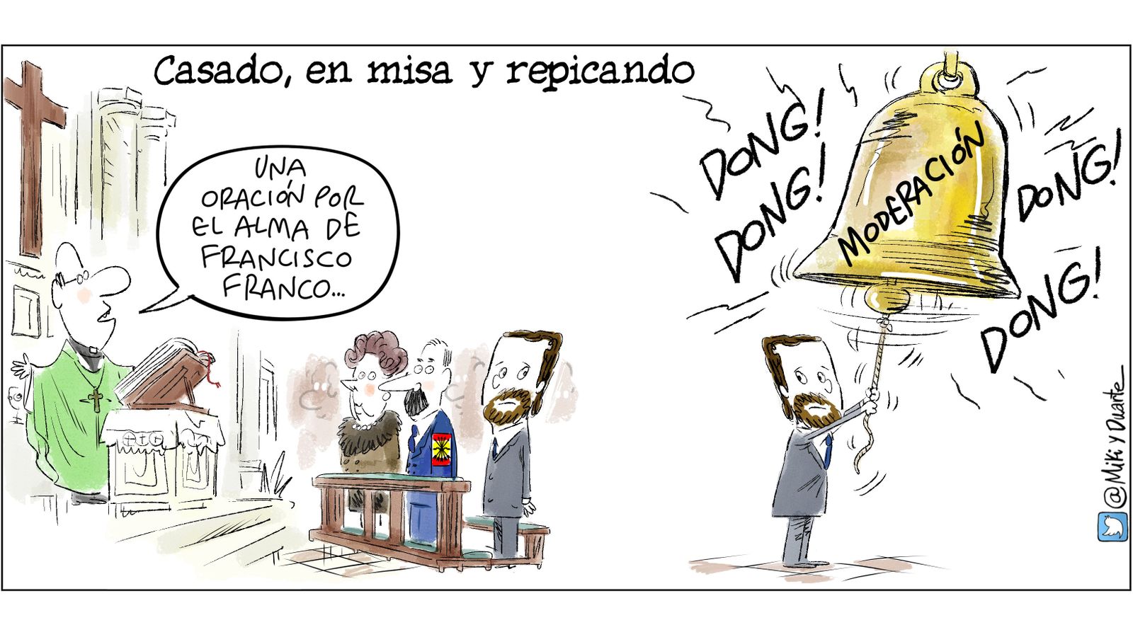 La misa por Franco