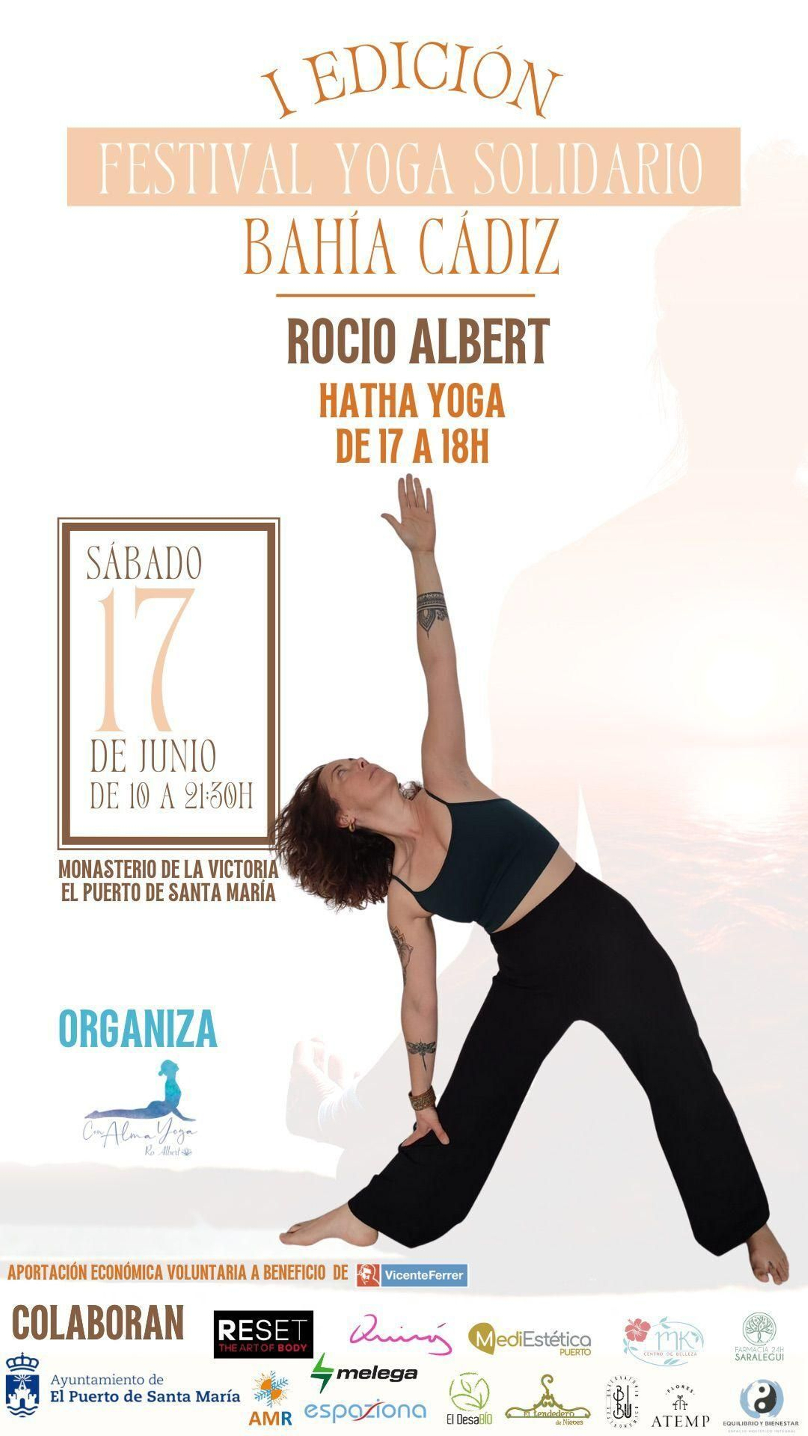 Rocío Albert organiza la actividad, con distintas colaboraciones.