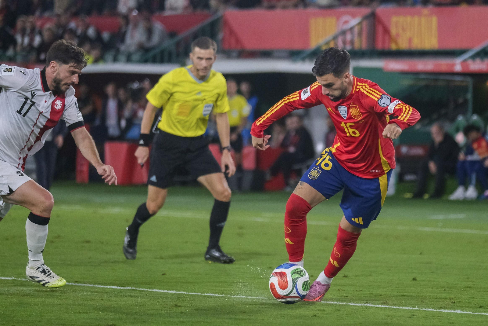 Las mejores fotos del España-Georgia