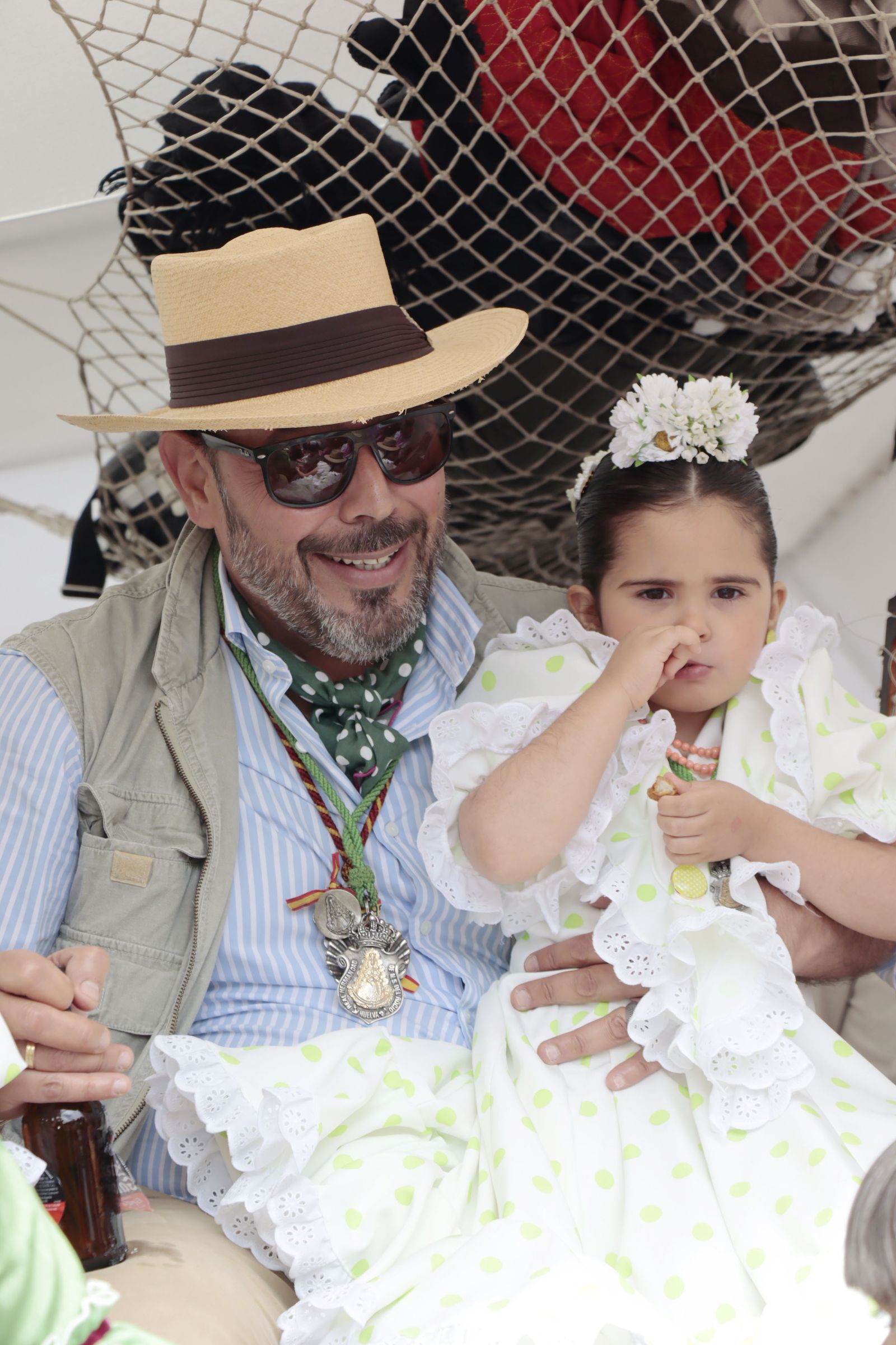 Imágenes de los carros de la Hermandad del Rocío de Huelva