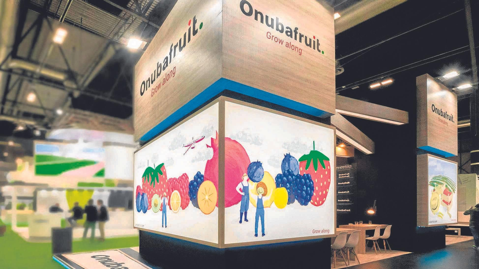 Expositor de Onubafruit en la pasada edición de Fruit Attraction, en Ifema (Madrid).