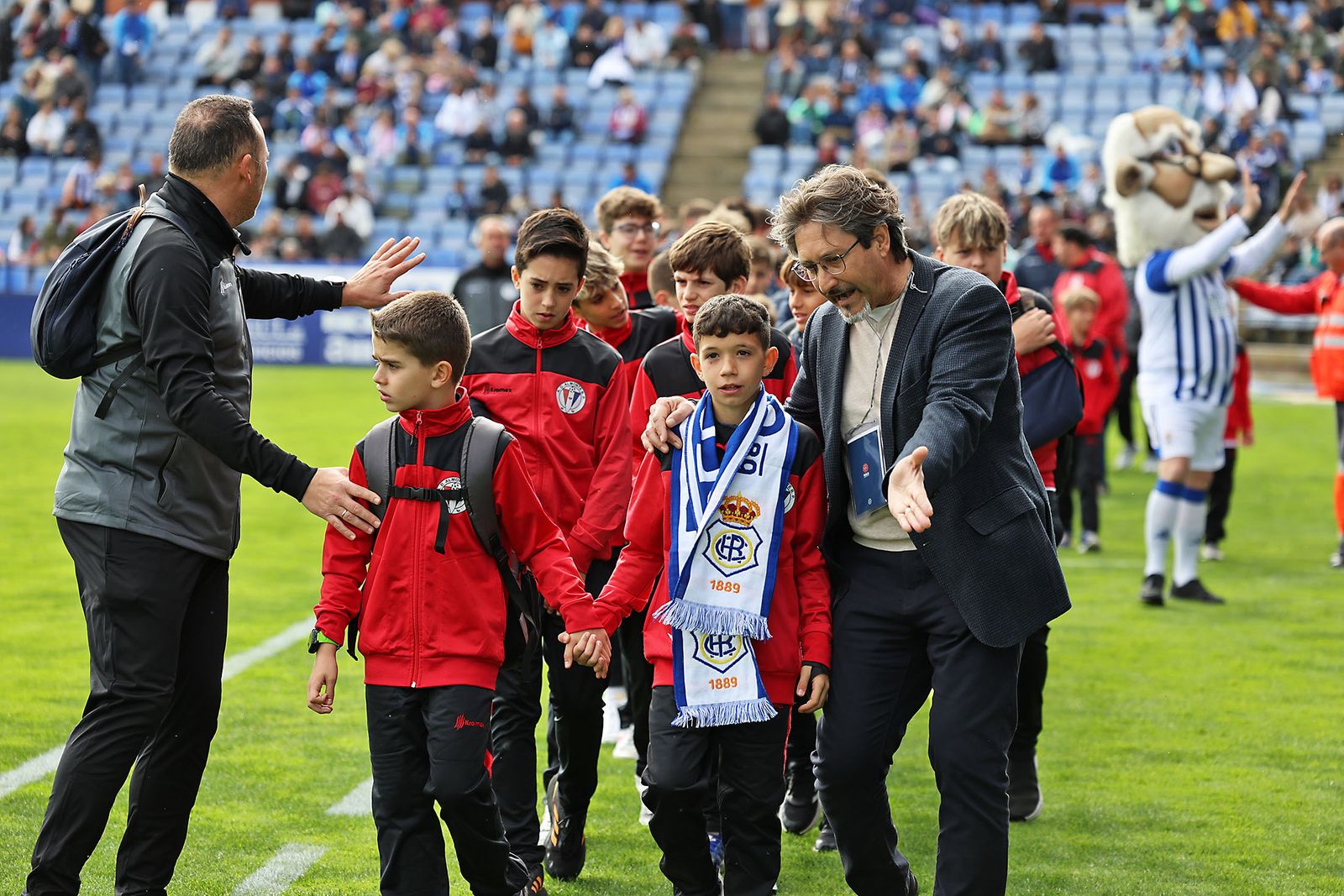 Ambiente en las gradas del Recreativo de Huelva vs AD Ceuta FC