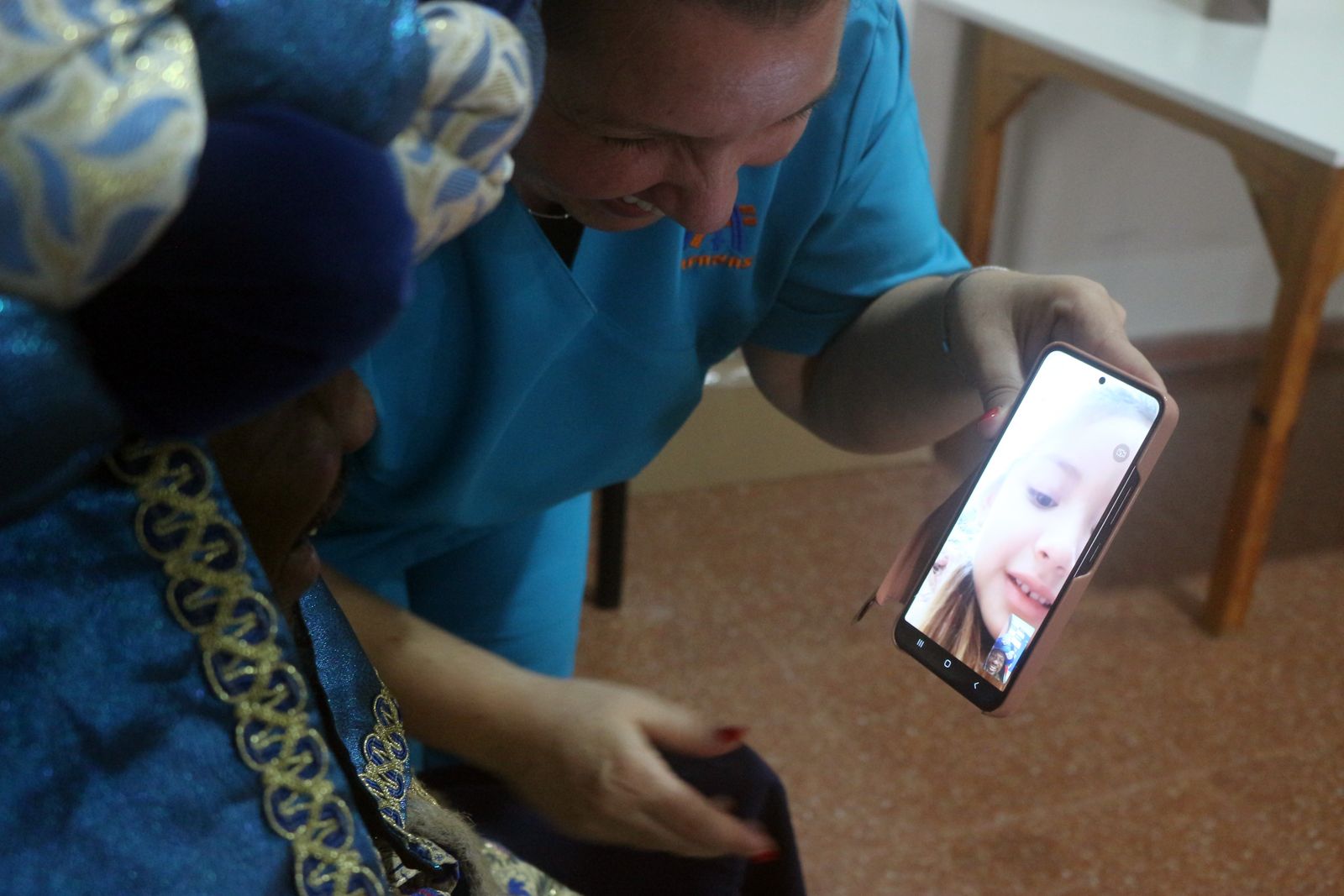 Visita de los Reyes al Centro de Alzheimer 'Las Canteras'