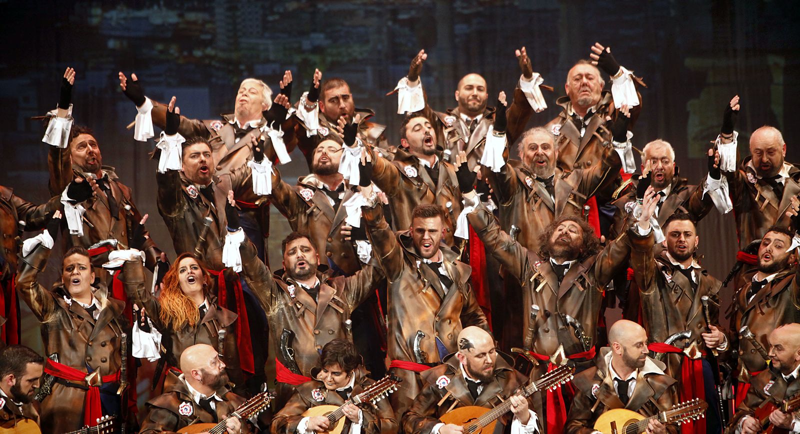 Las imágenes de la vigésima función clasificatoria