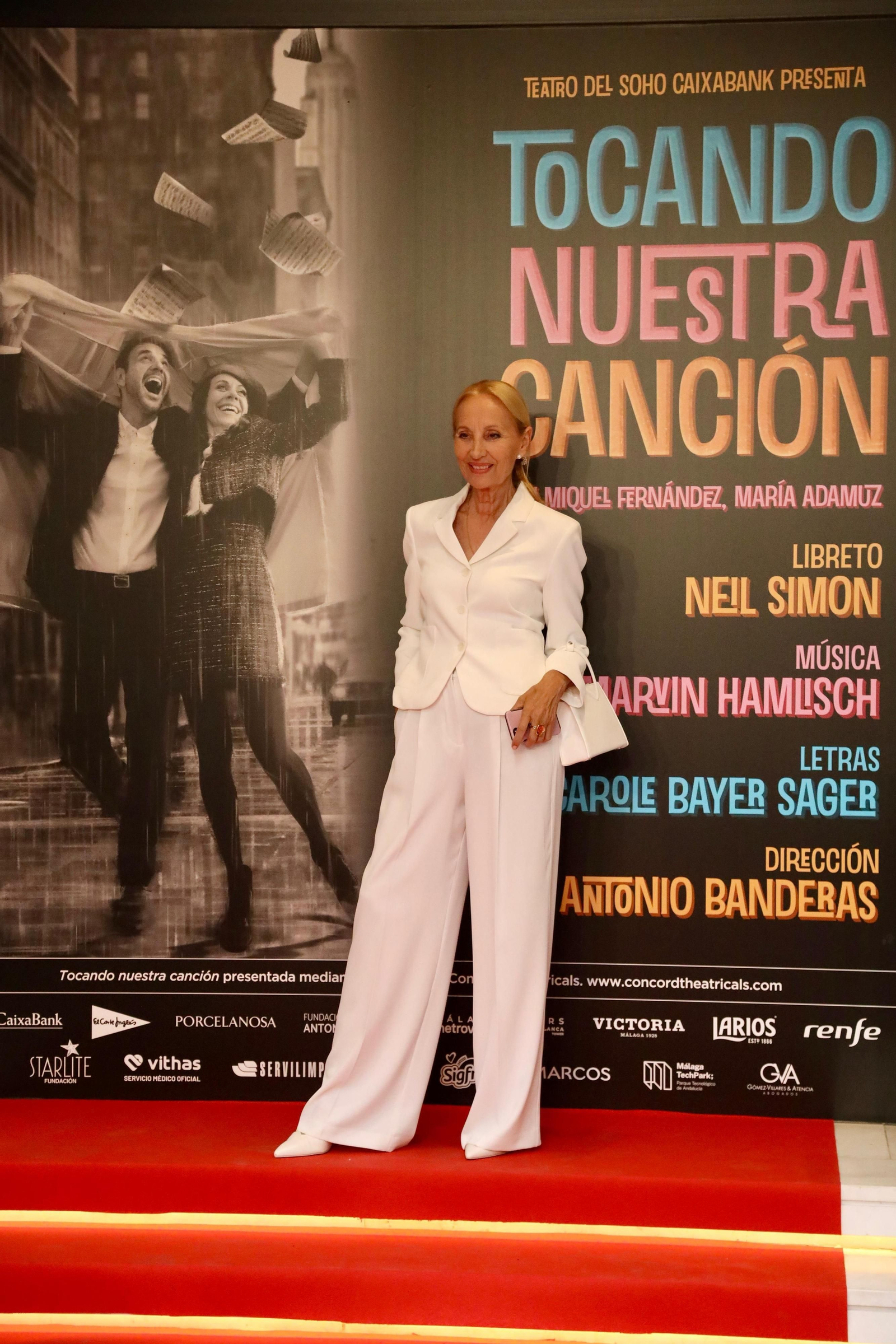 El estreno de 'Tocando nuestra canción', el nuevo musical de Antonio Banderas, en fotos