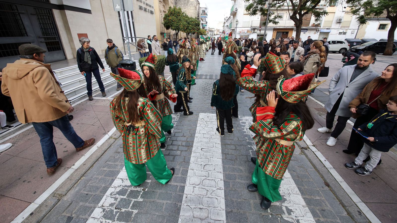Imágenes de la cabalgata del Cartero Real de Jerez