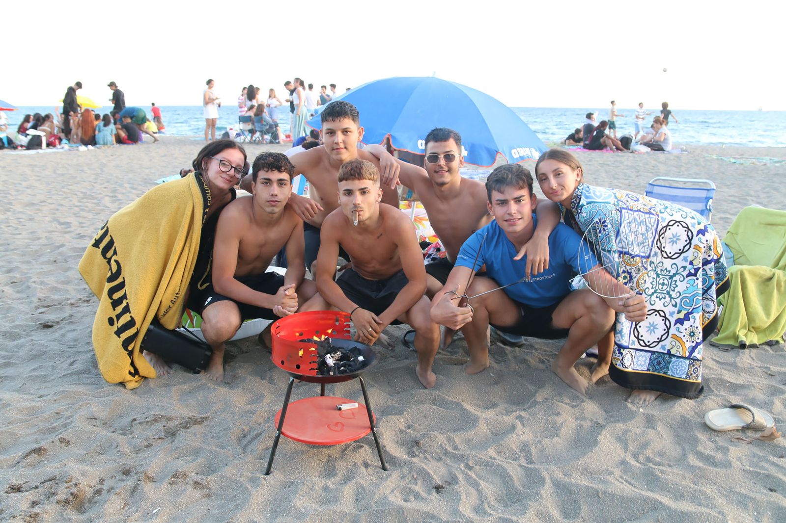 Fotogalería de los preparativos de la noche de San Juan