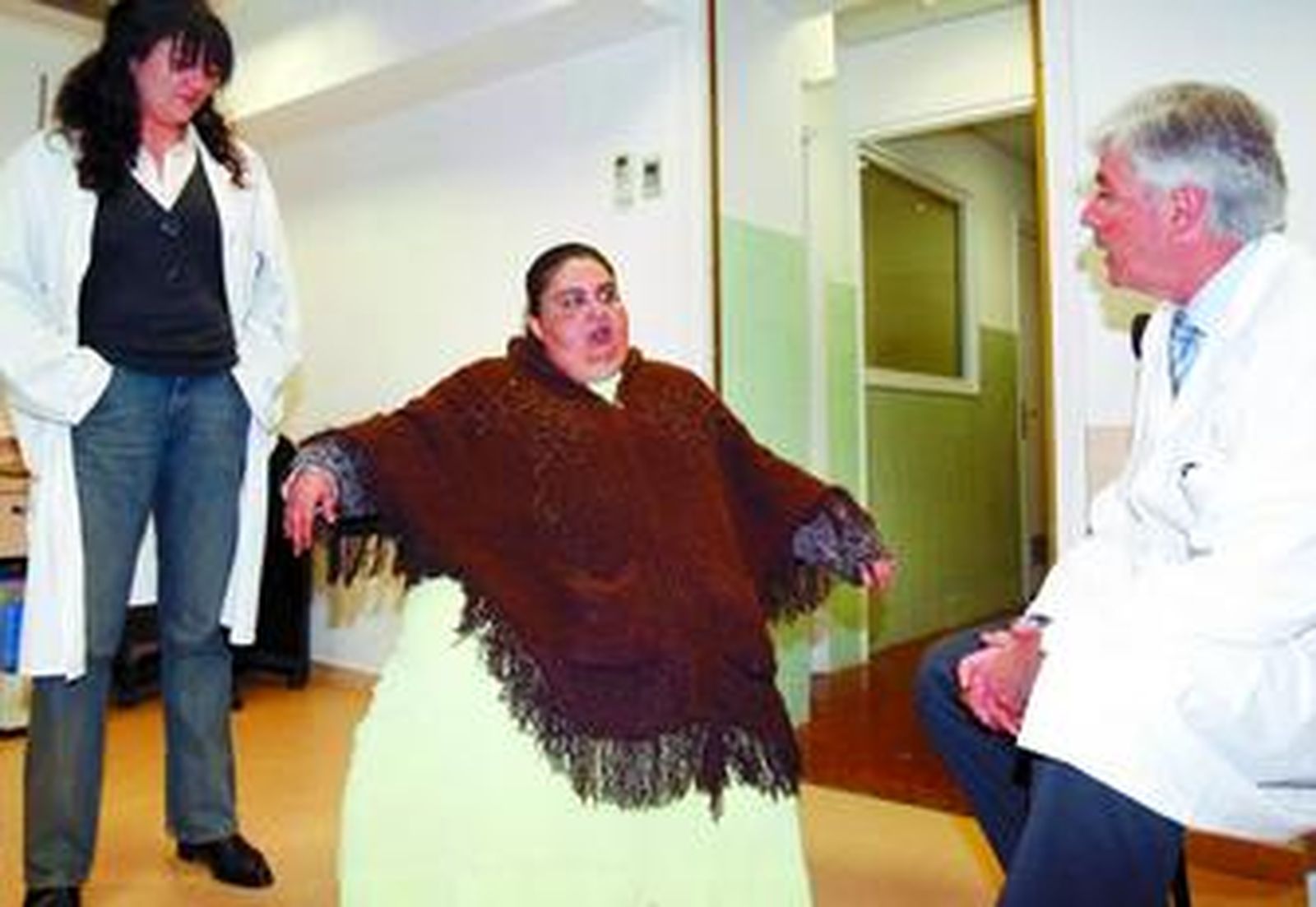 Susana Earteaga, una mujer de 41 años enferma de obesidad mórbida que fue operada en el Hospital Clínic de Barcelona.