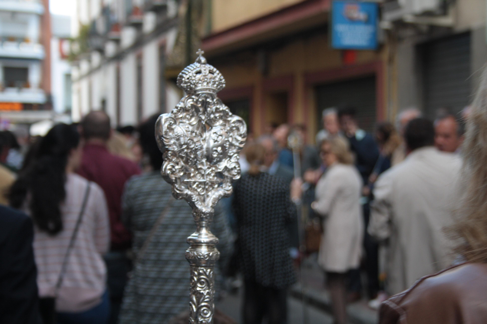 Traslado del Simpecado de la Hermandad del Rocío de Triana, en imágenes