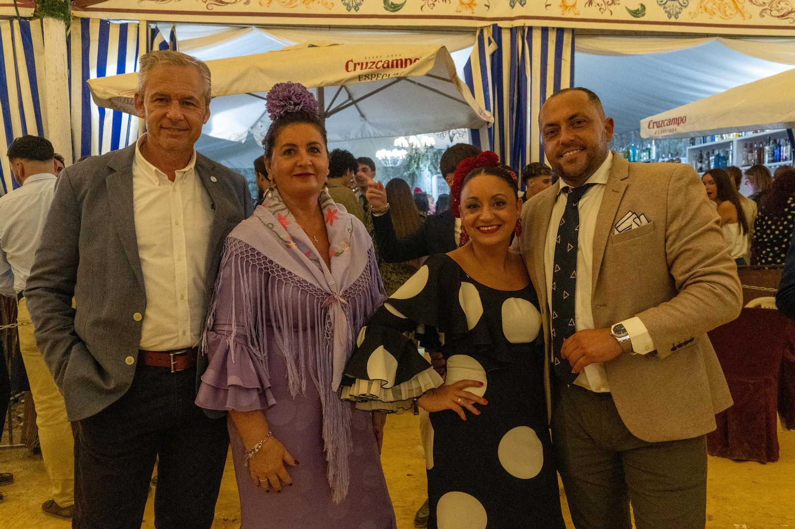 Ambiente de la noche del 10 de Octubre en la Feria Del Caballo 2025