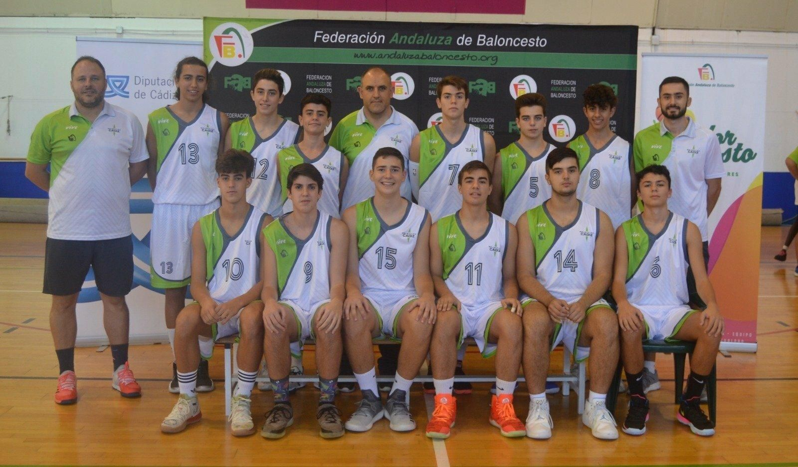 El combinado provincial cadete masculino de Cádiz.