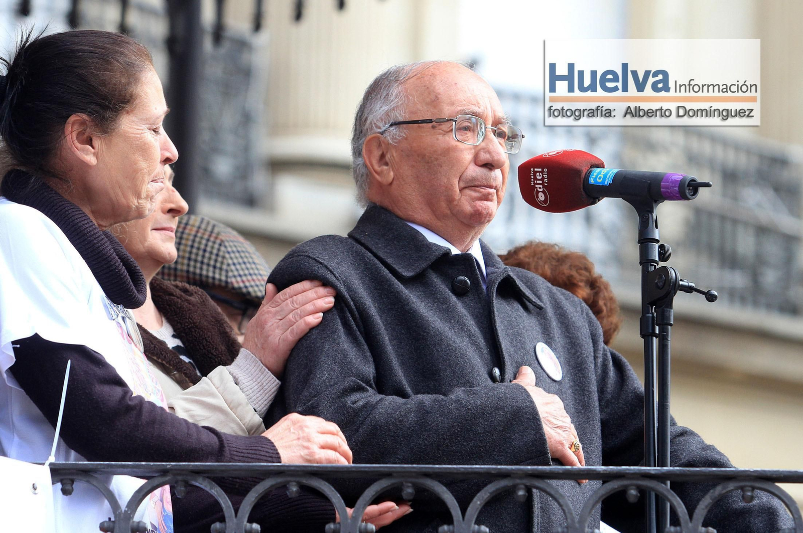 Imágenes de la manifestación contra la derogación de la prisión permanente revisable celebrada en Huelva