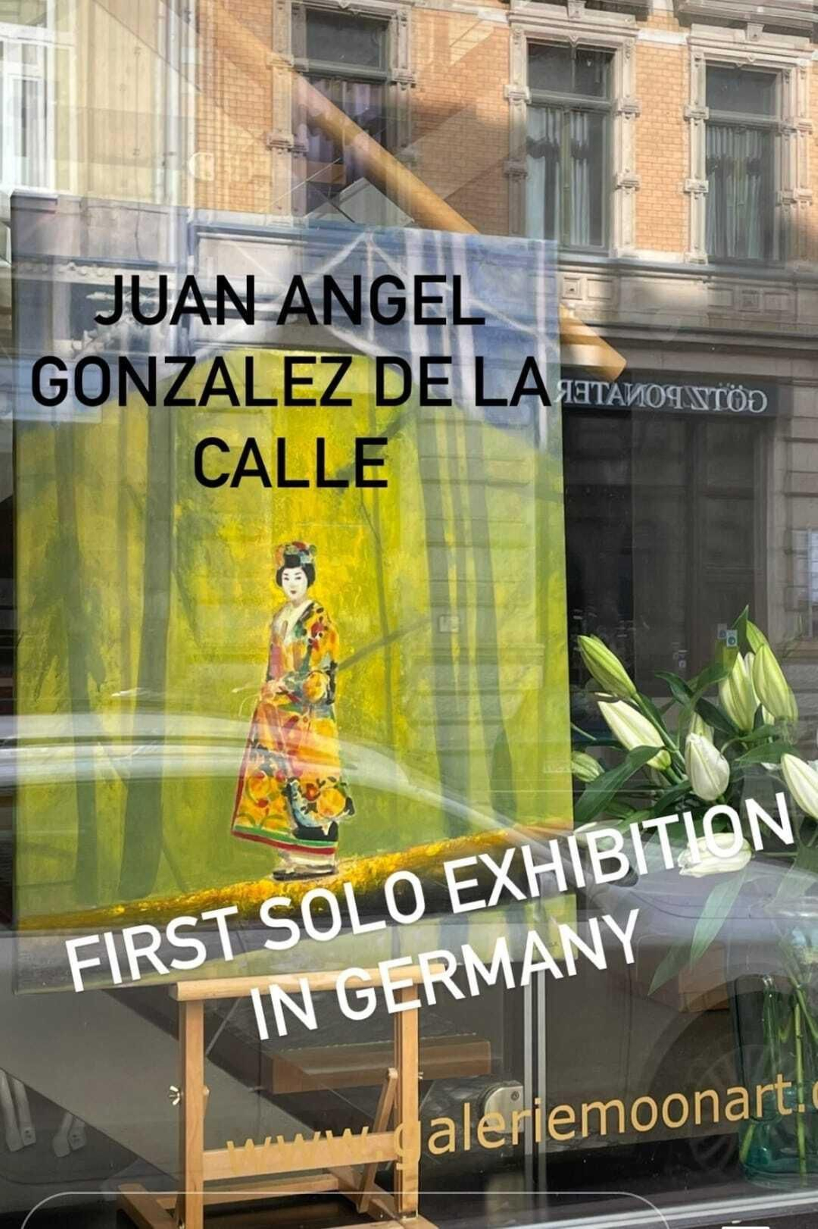 Cartel Exposición Juan Ángel