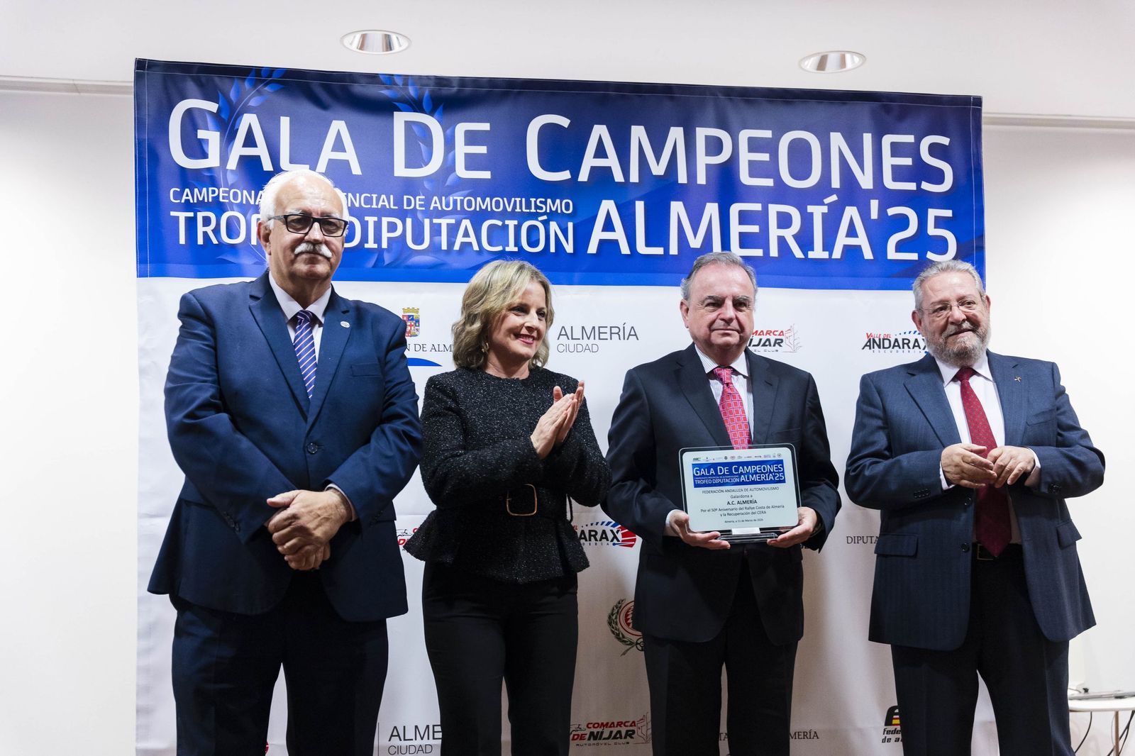 Galardones de los Campeonatos Provinciales de Automovilismo "Trofeos Diputación de Almería", en imágenes