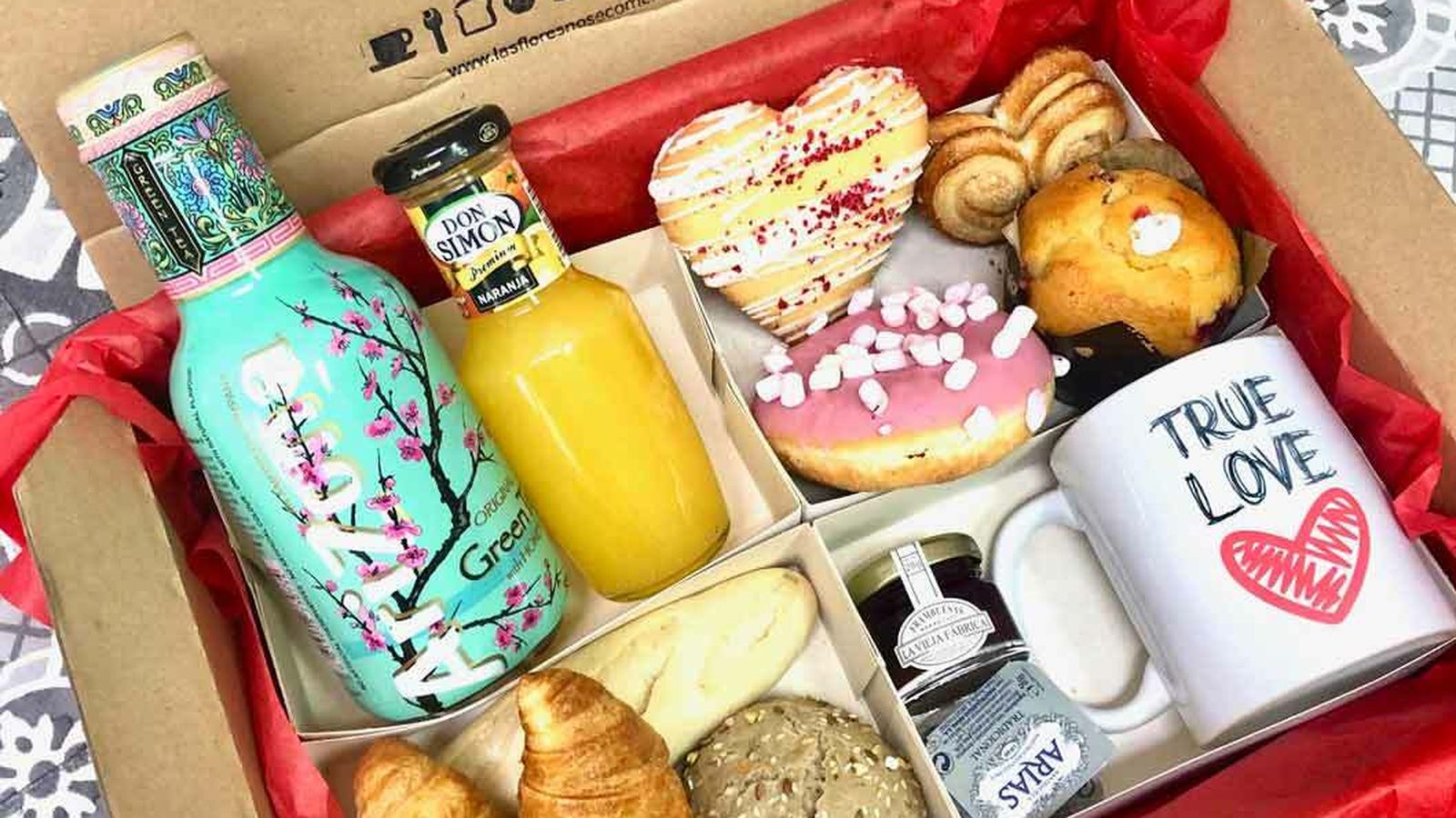 Desayuno romántico.