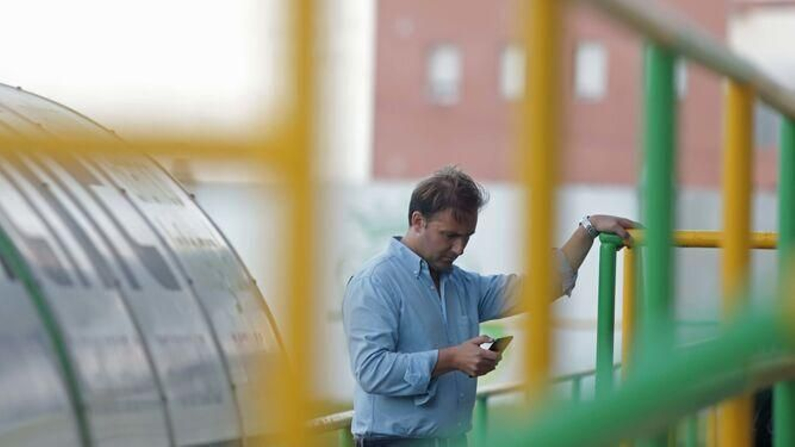 Álvaro Moya, presidente de la UD Los Barrios