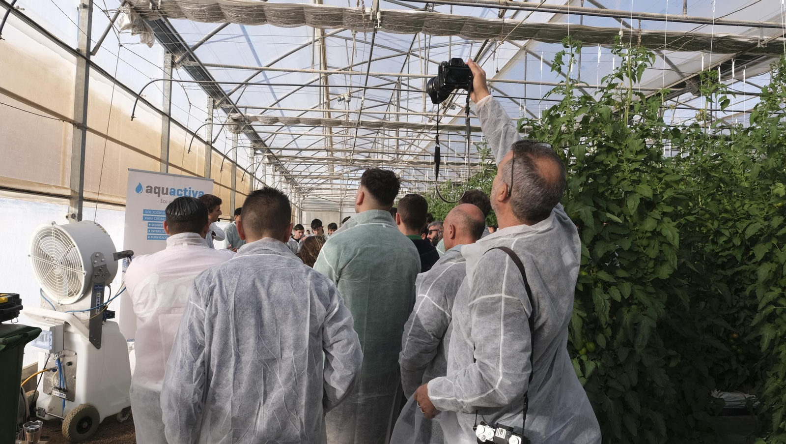 Jornada de puertas abiertas en la Estación Experimental Cajamar Las Palmerillas, en fotos