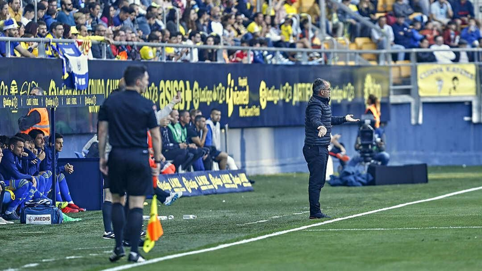 Imágenes del partido de fútbol Cádiz CF - CD Lugo