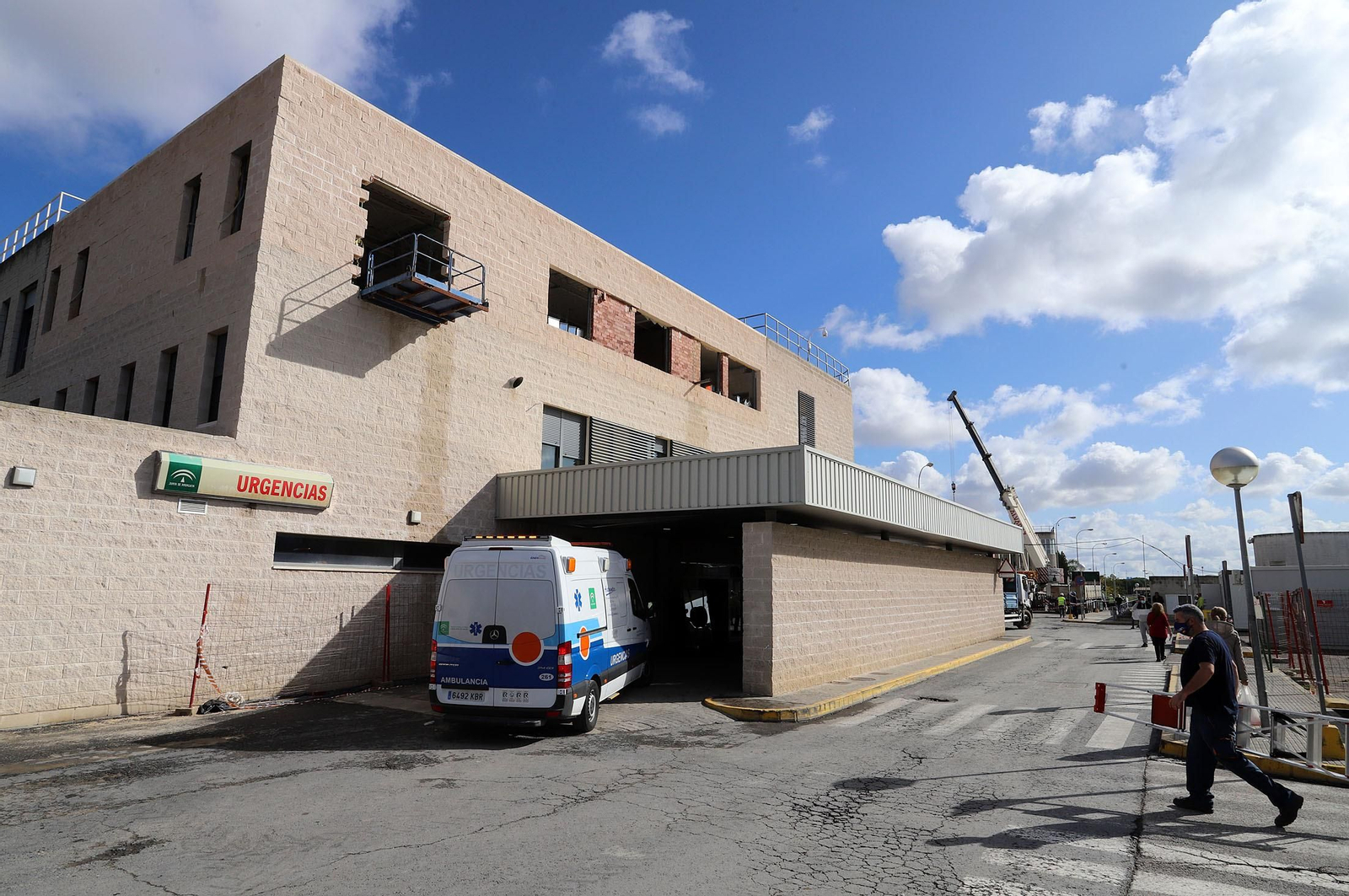 Área de Urgencias del hospital Juan Ramón Jiménez.