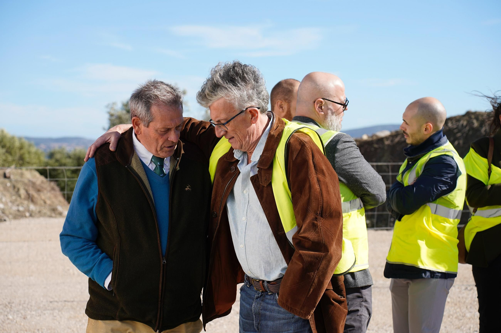 Las fotos de la inauguración de los parques eólicos El Padrón y Cerro Cabello de Los Barrios