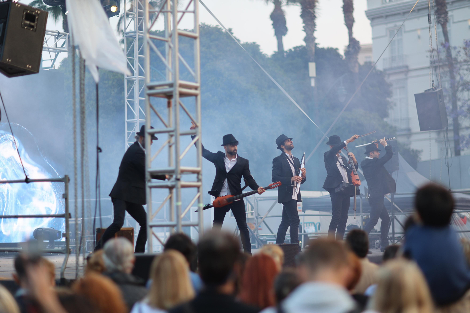 La Noche en Blanco de Málaga, en fotos
