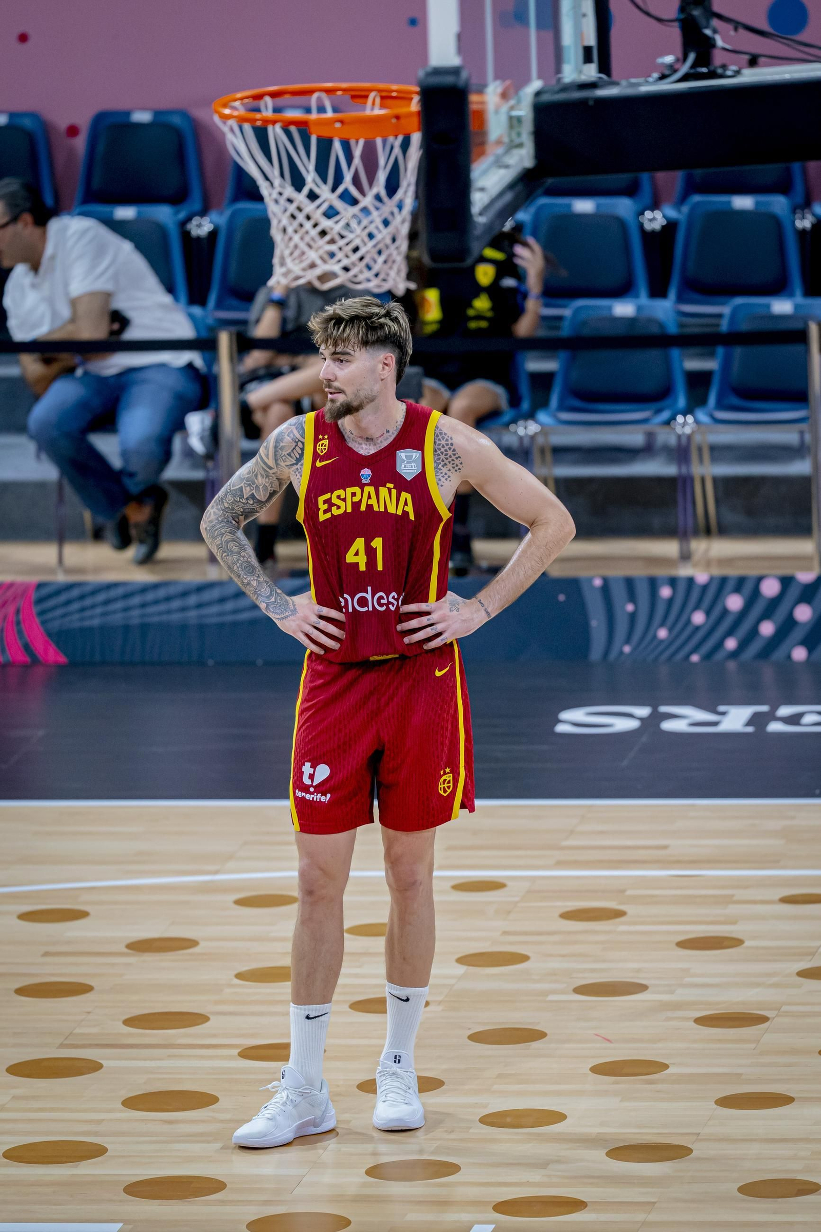 Las fotos del Georgia - España de baloncesto
