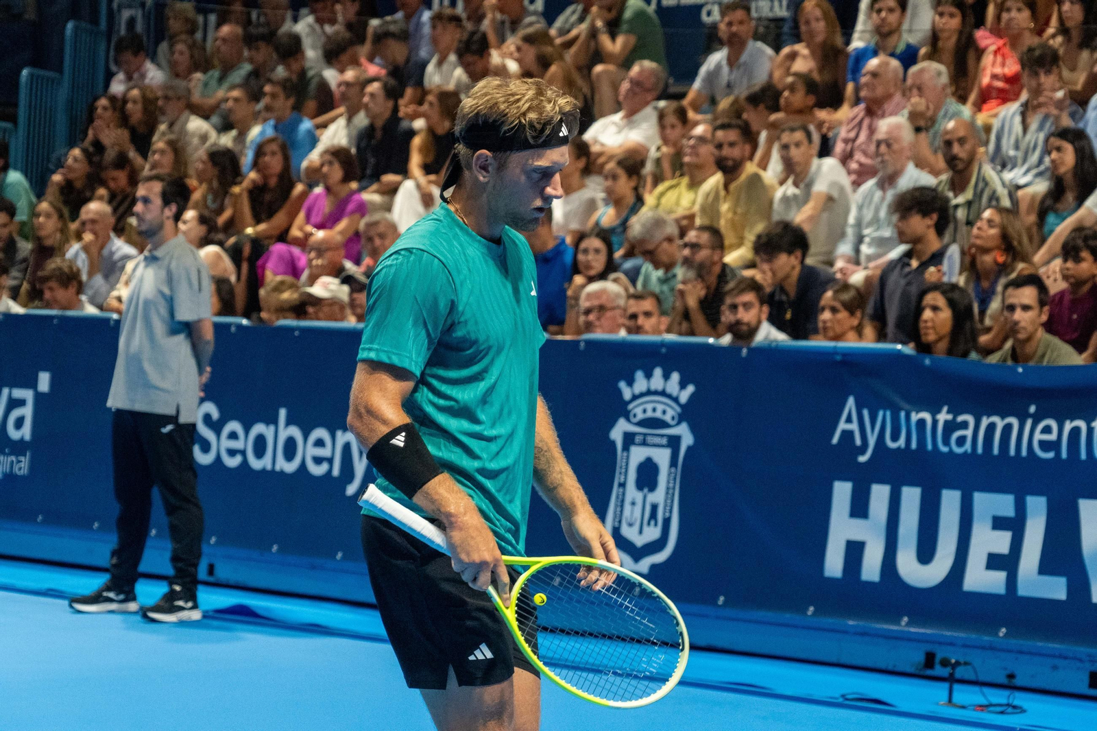 Imágenes de la final masculina de la Copa del Rey de tenis entre Daniil Medvedev y Alejandro Davidovich