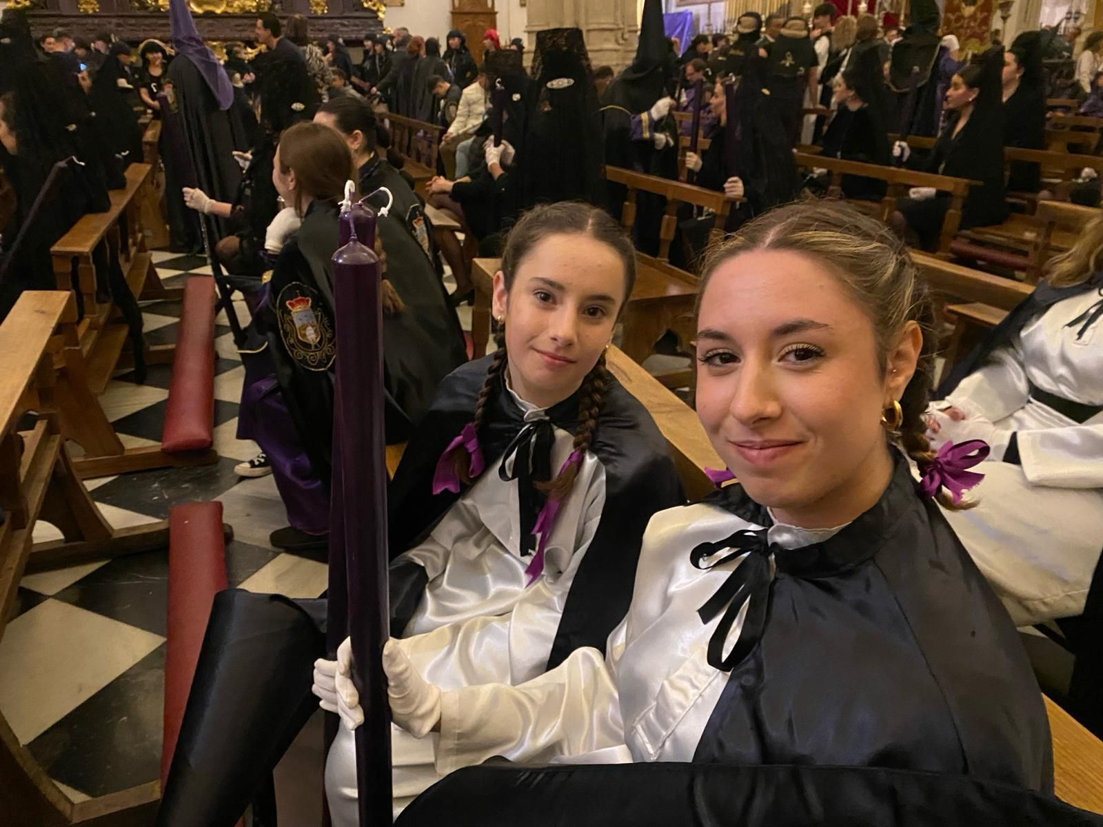 En imágenes: Primera suspensión en la tarde del Jueves Santo