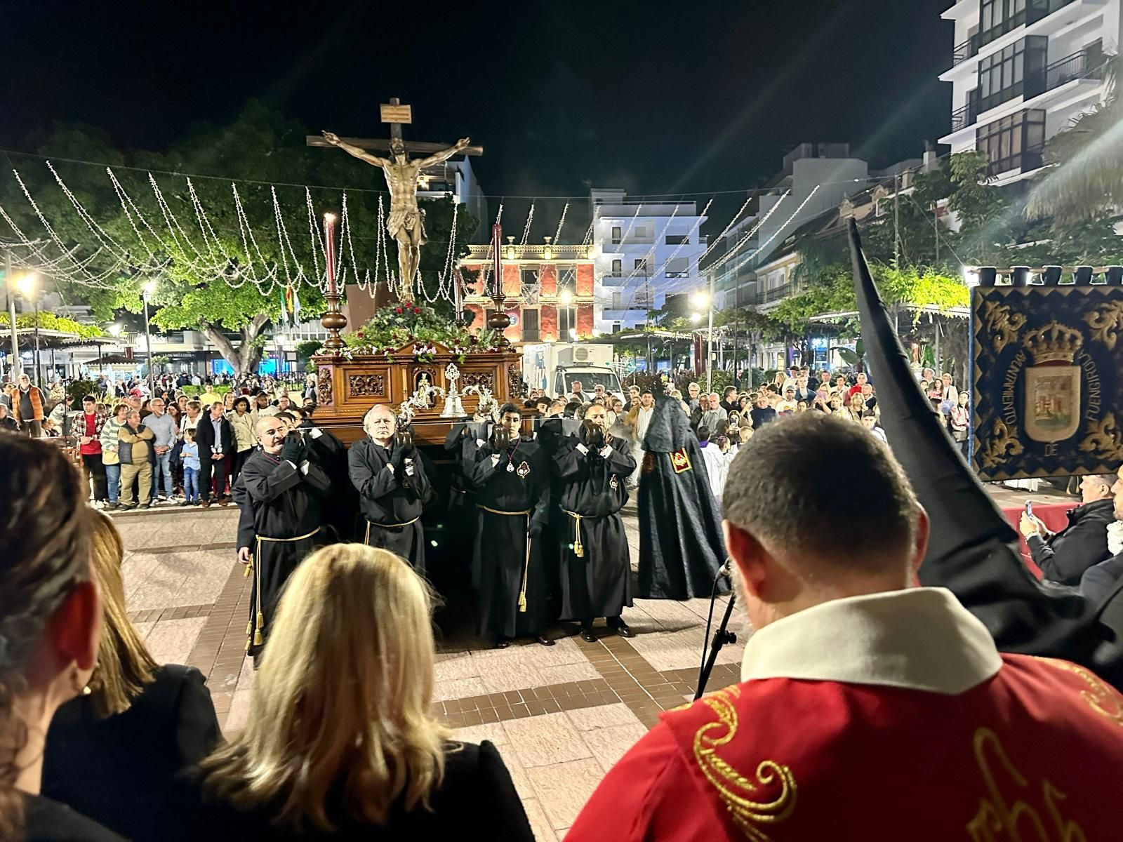 El Yacente el Viernes Santo en Fuengirola, en imágenes