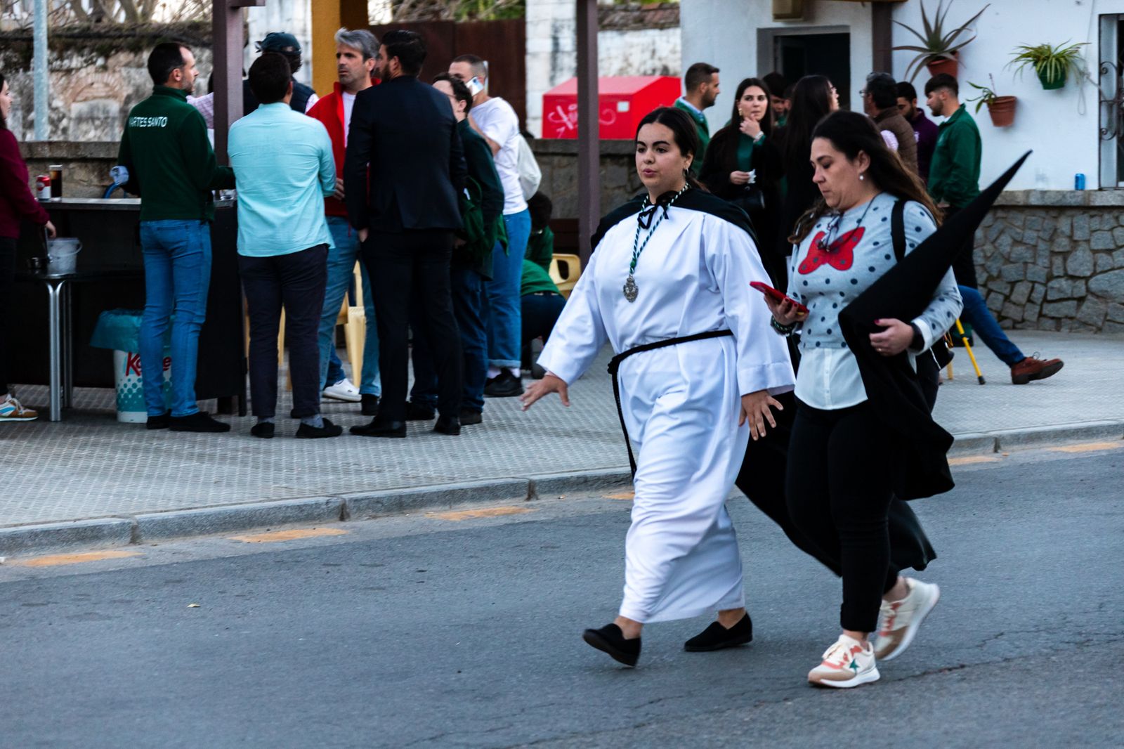 Martes Santo en Villanueva de Córdoba: La procesión del Amarrado y la Esperanza, en imágenes