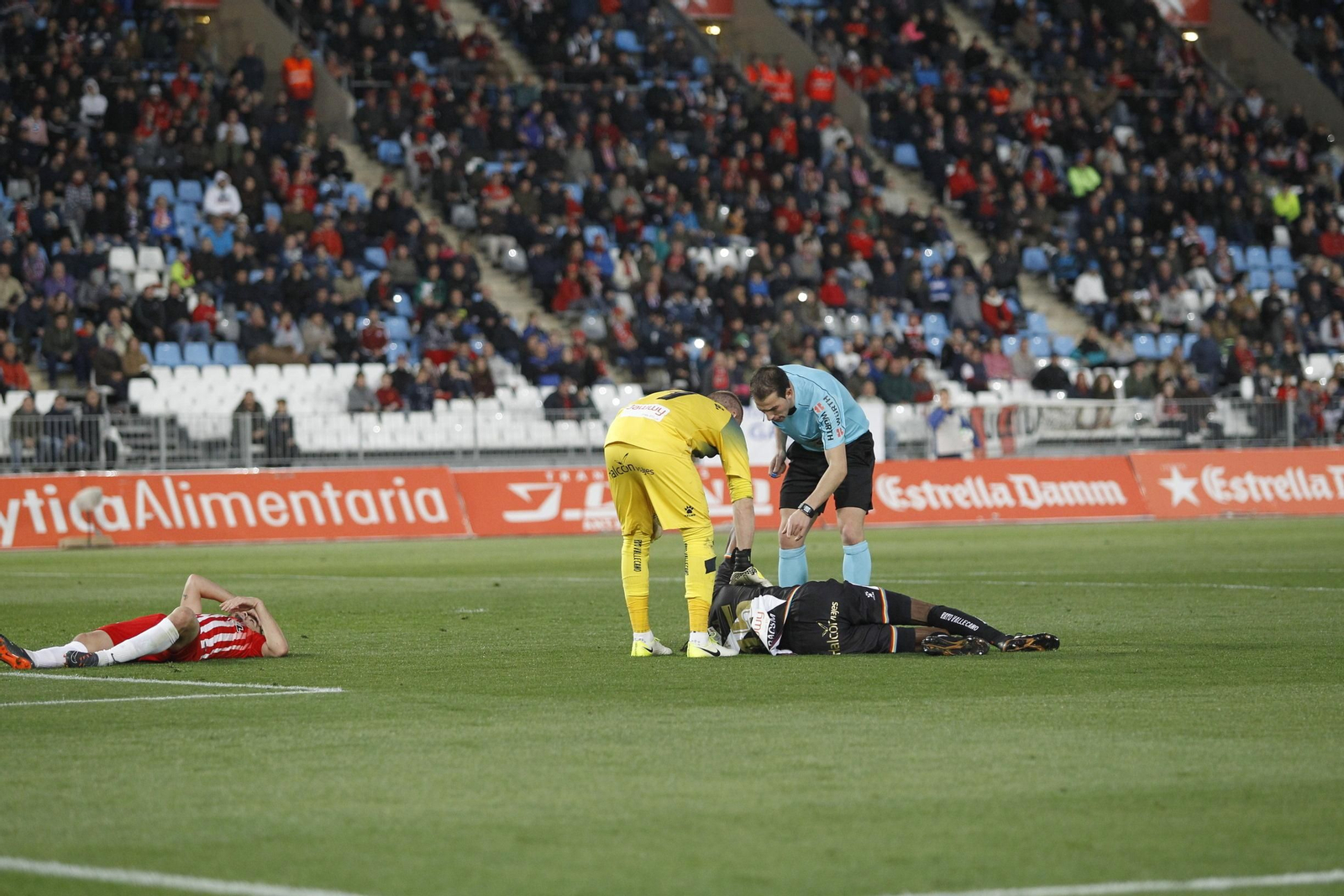 El UD Almería-Rayo Vallecano, en imágenes