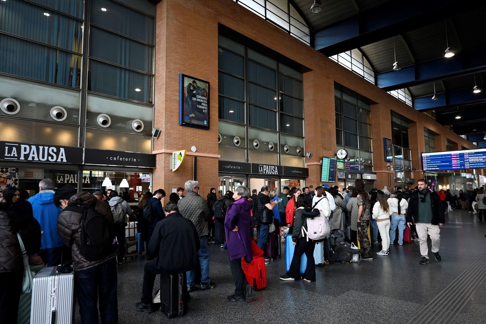 Las imágenes de la huelga del ferrocarril en Córdoba