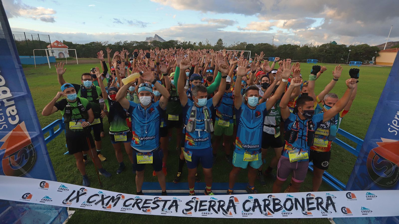 Fotos de la IX CXM Cresta Sierra Carbonera en La Línea