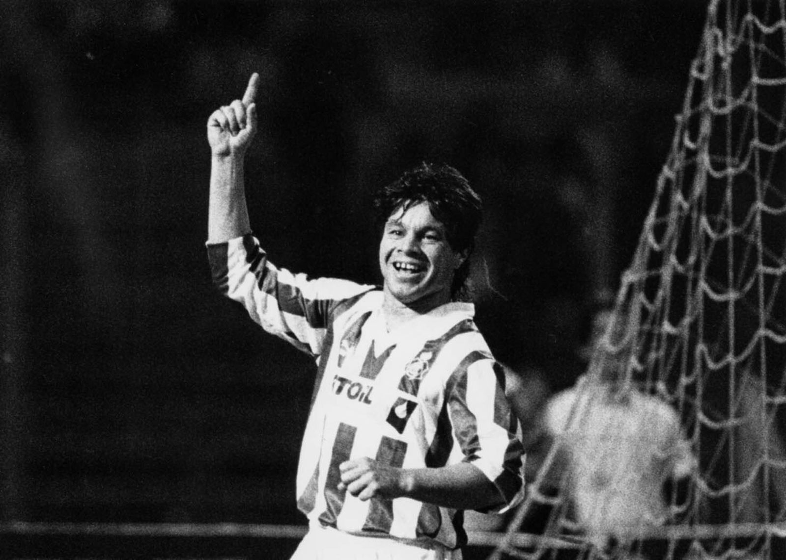 Alzugaray durante su etapa en el Recre.