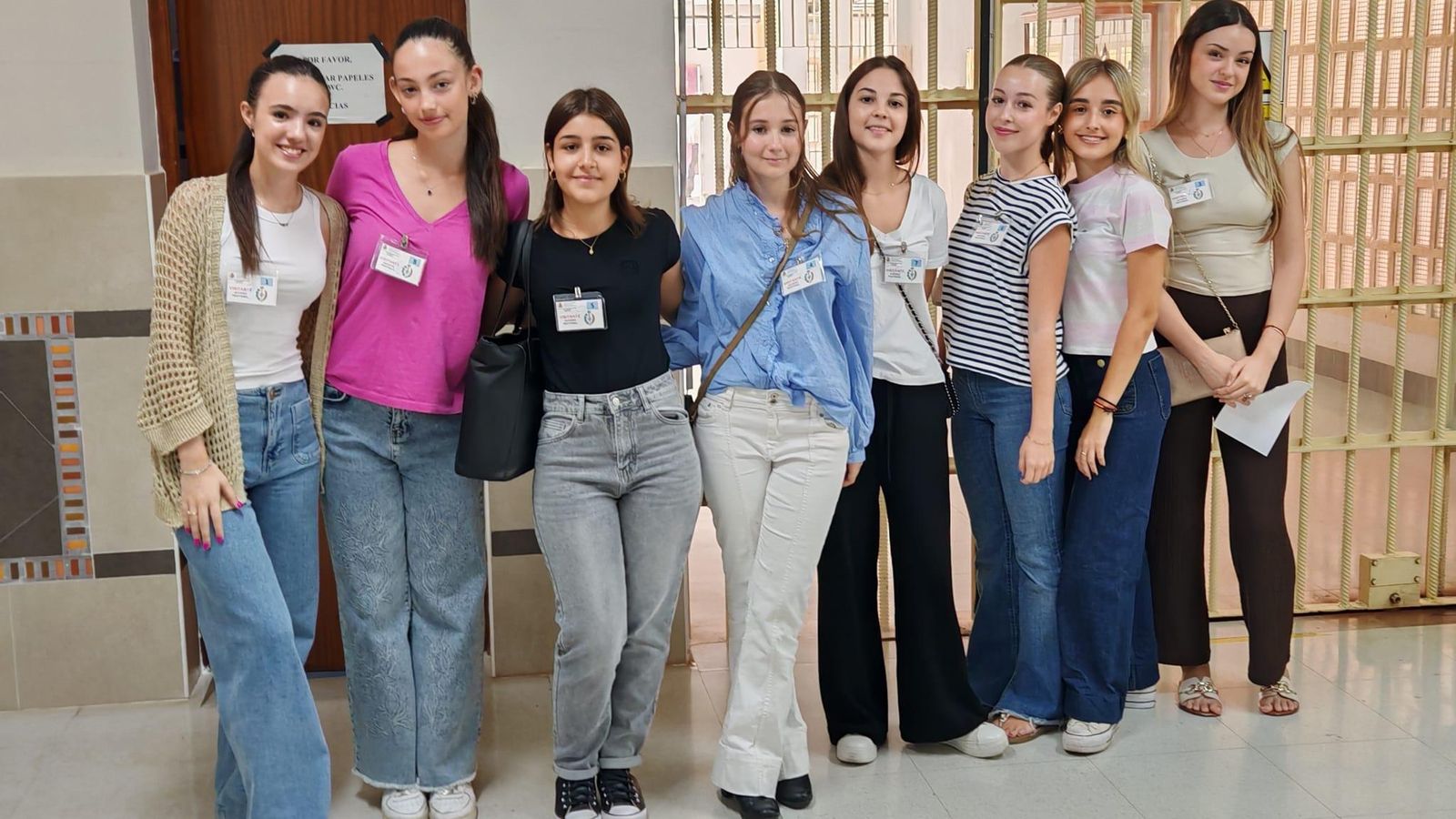 Andrea Sevilla, Katia Contreras, Carlota Sánchez, Susana Sánchez, Candela Huete, Patricia Jiménez, María Estrella Calvente y Marta Hernández.