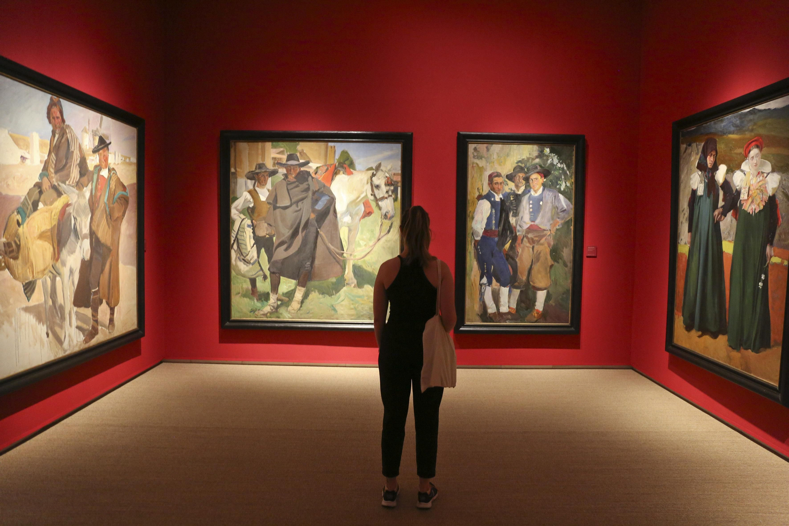 La exposición 'Sorolla tierra adentro' en el nuevo espacio de la Fundación Unicaja