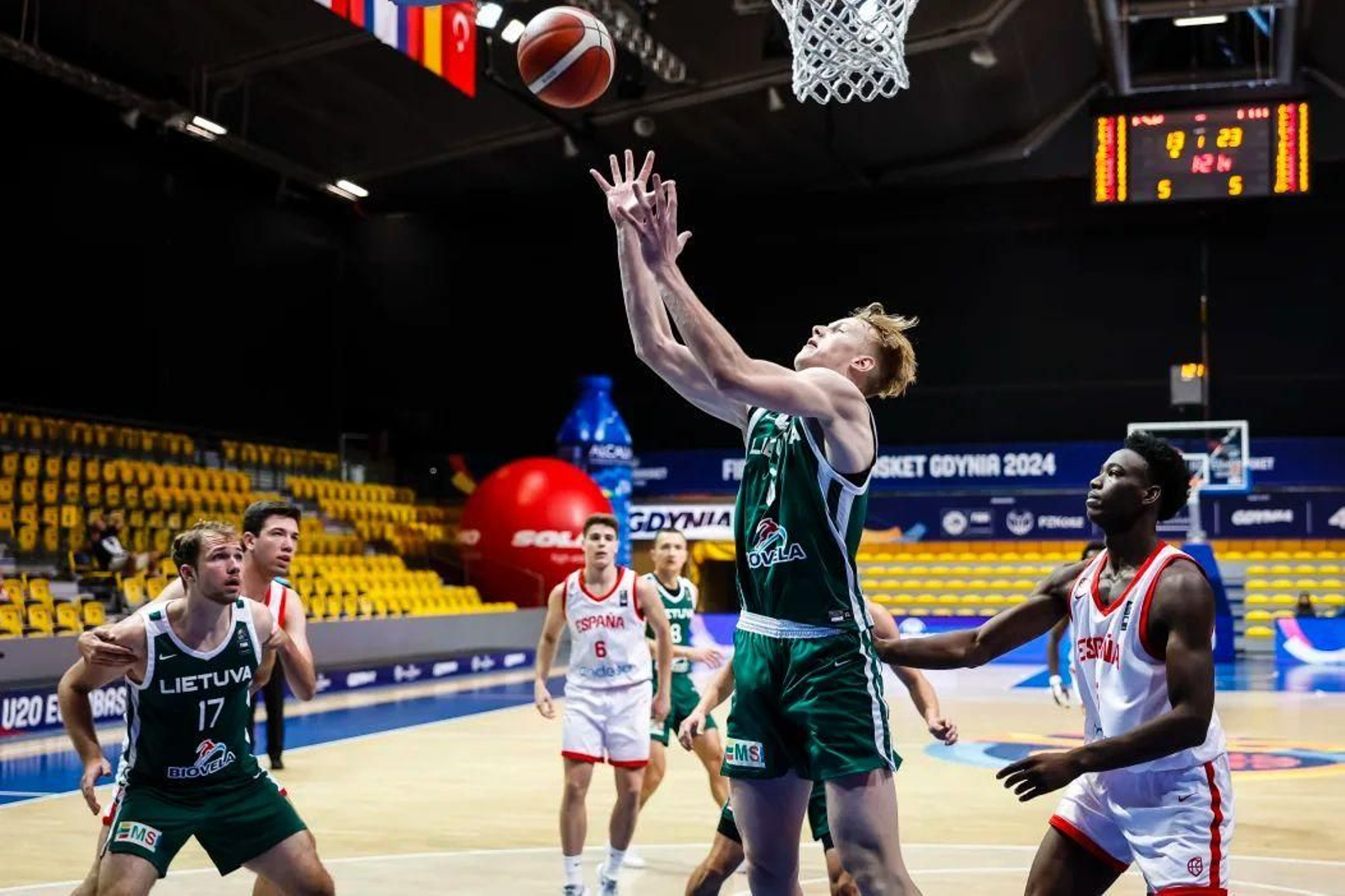 Eurobasket sub 20: Otra derrota de España con poco peso de los malagueños