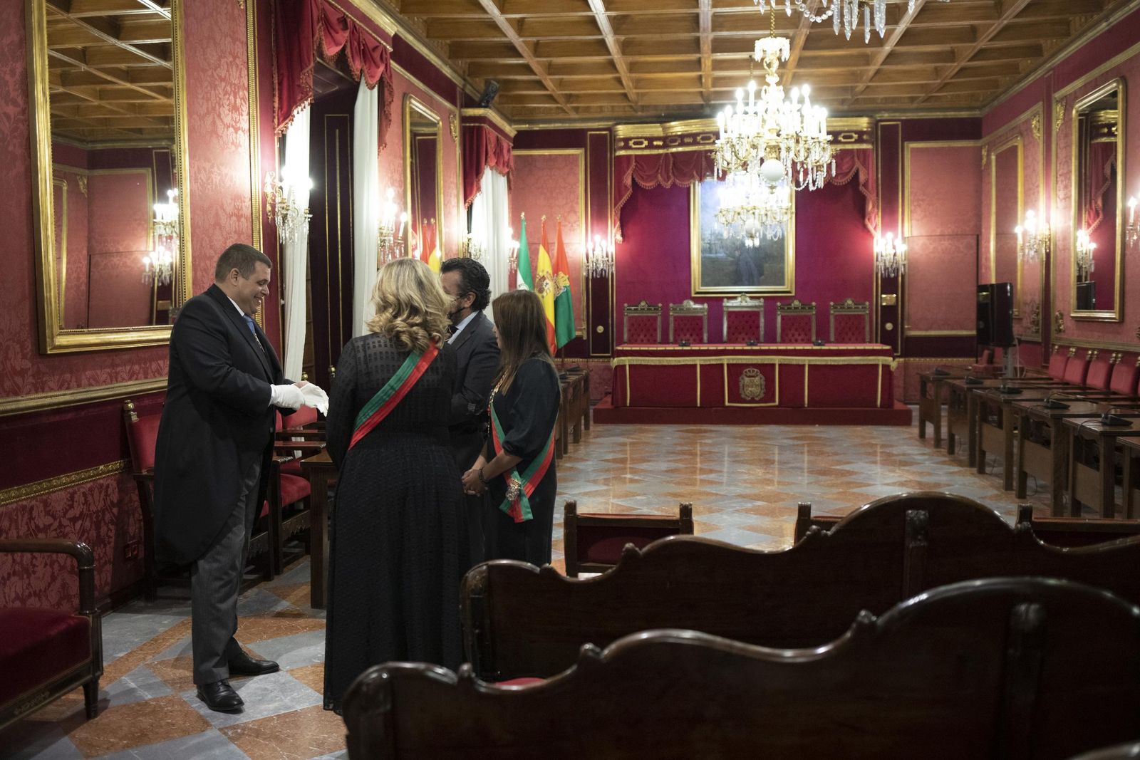 Fotos: Así transcurrió el Día de la Hispanidad en Granada