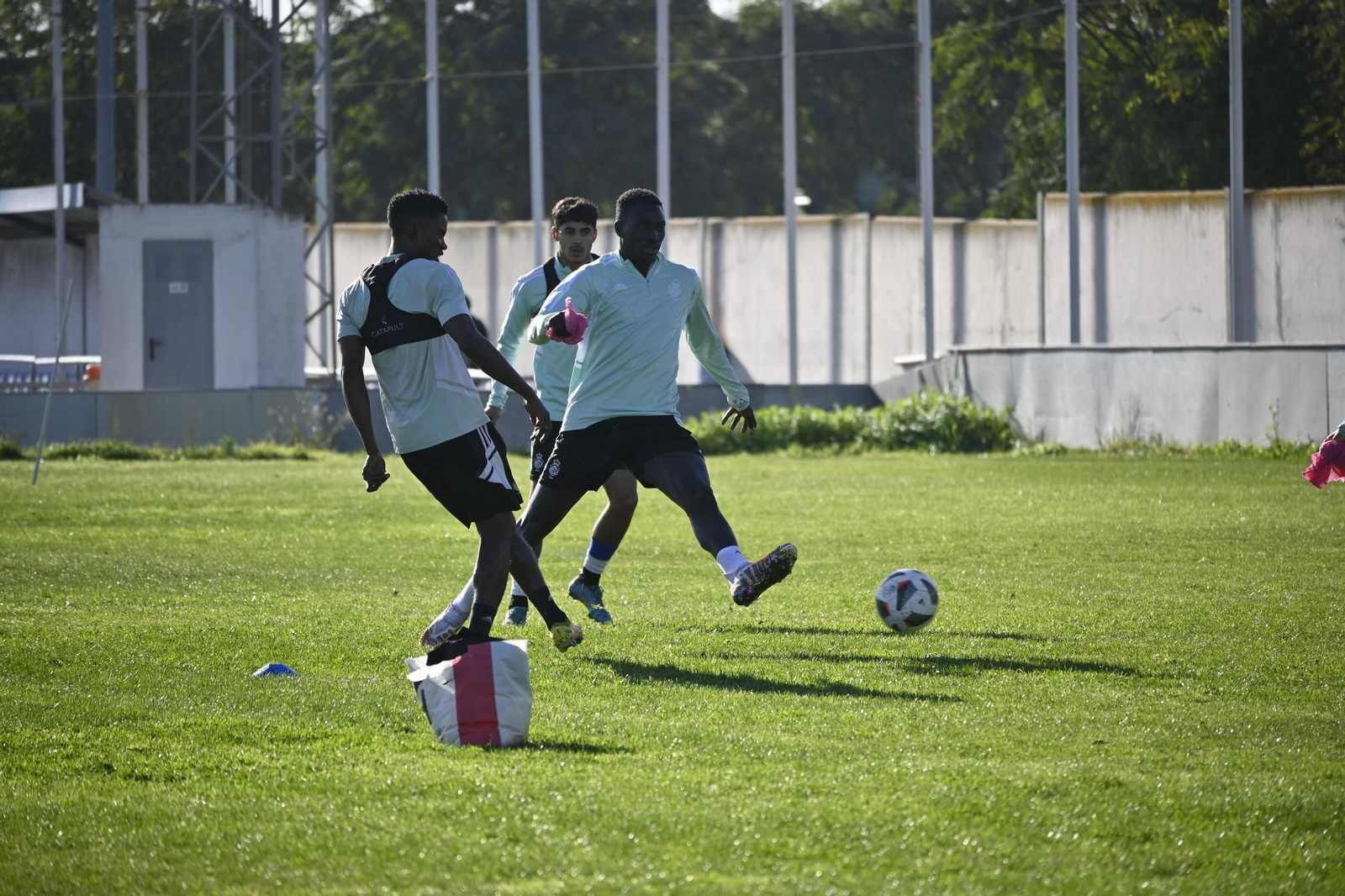 Vuelta a los entrenamientos del Recre