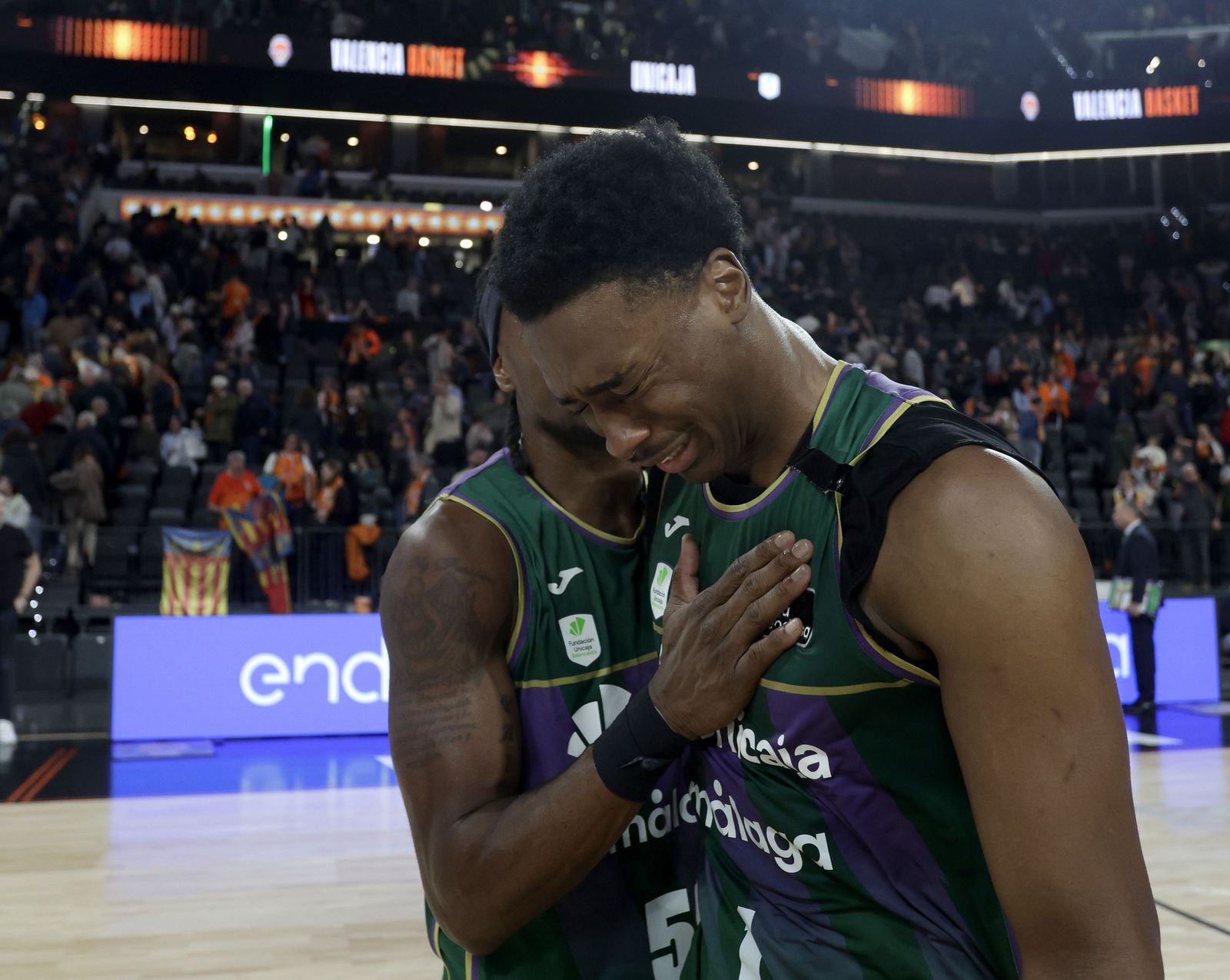 El Valencia Basket-Unicaja, en fotos