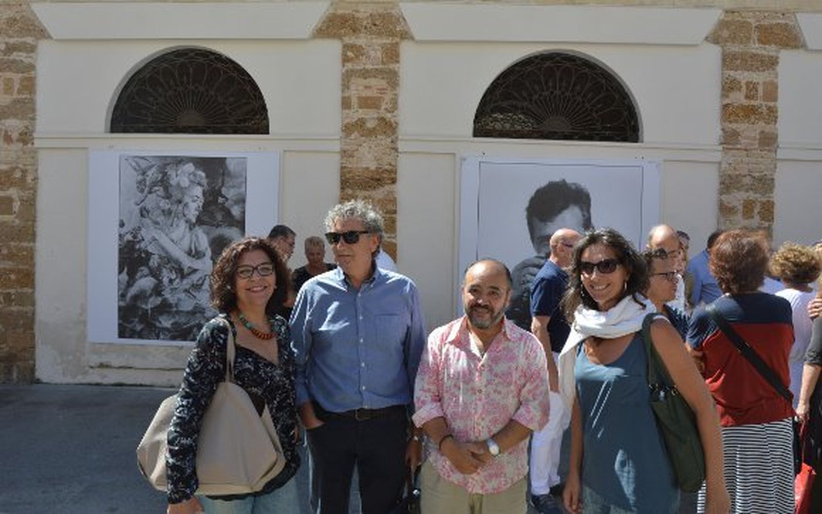 Carmen Romero, Enrique del Álamo, Joaquín Hernández Kiki y María Gallego.

Foto: Ignacio Casas de Ciria