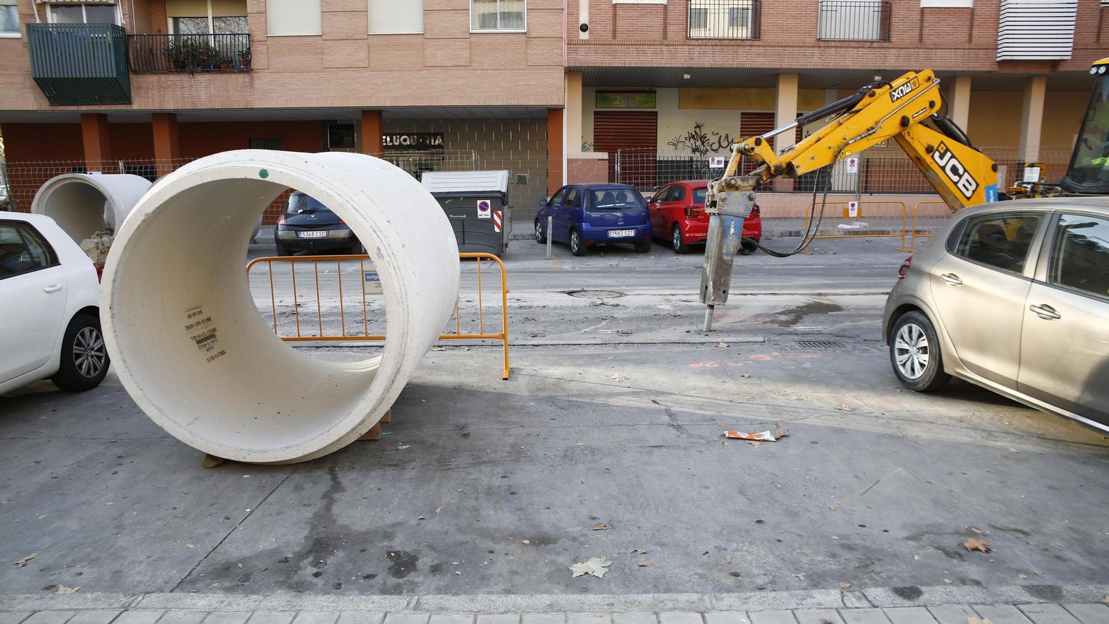 Comienzan las obras.