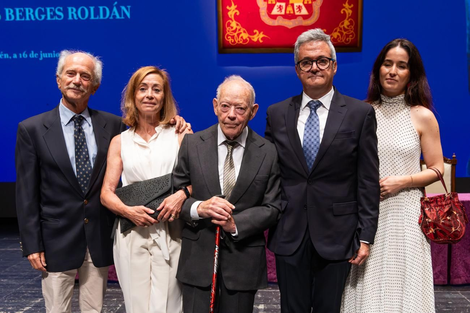 Entrega de la Medalla de Oro de la Ciudad a Luis Berges