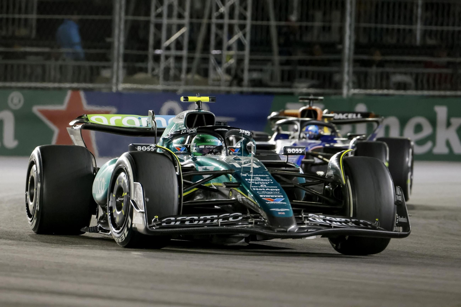 Las fotos del título mundial de Verstappen en Las Vegas