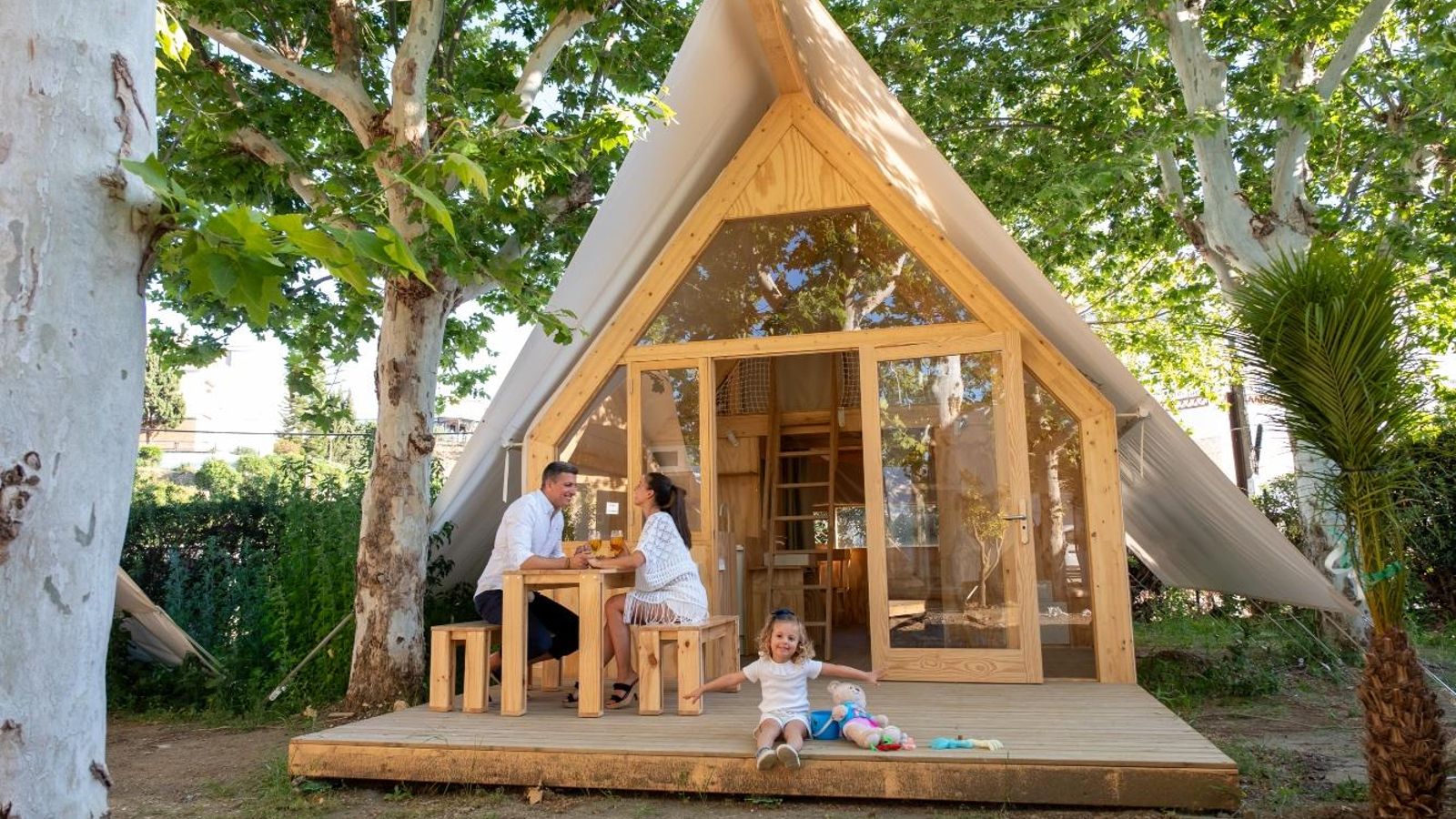 El glamping en Costa del Sol Glamping Village. El glamping en Costa del Sol Glamping Village.