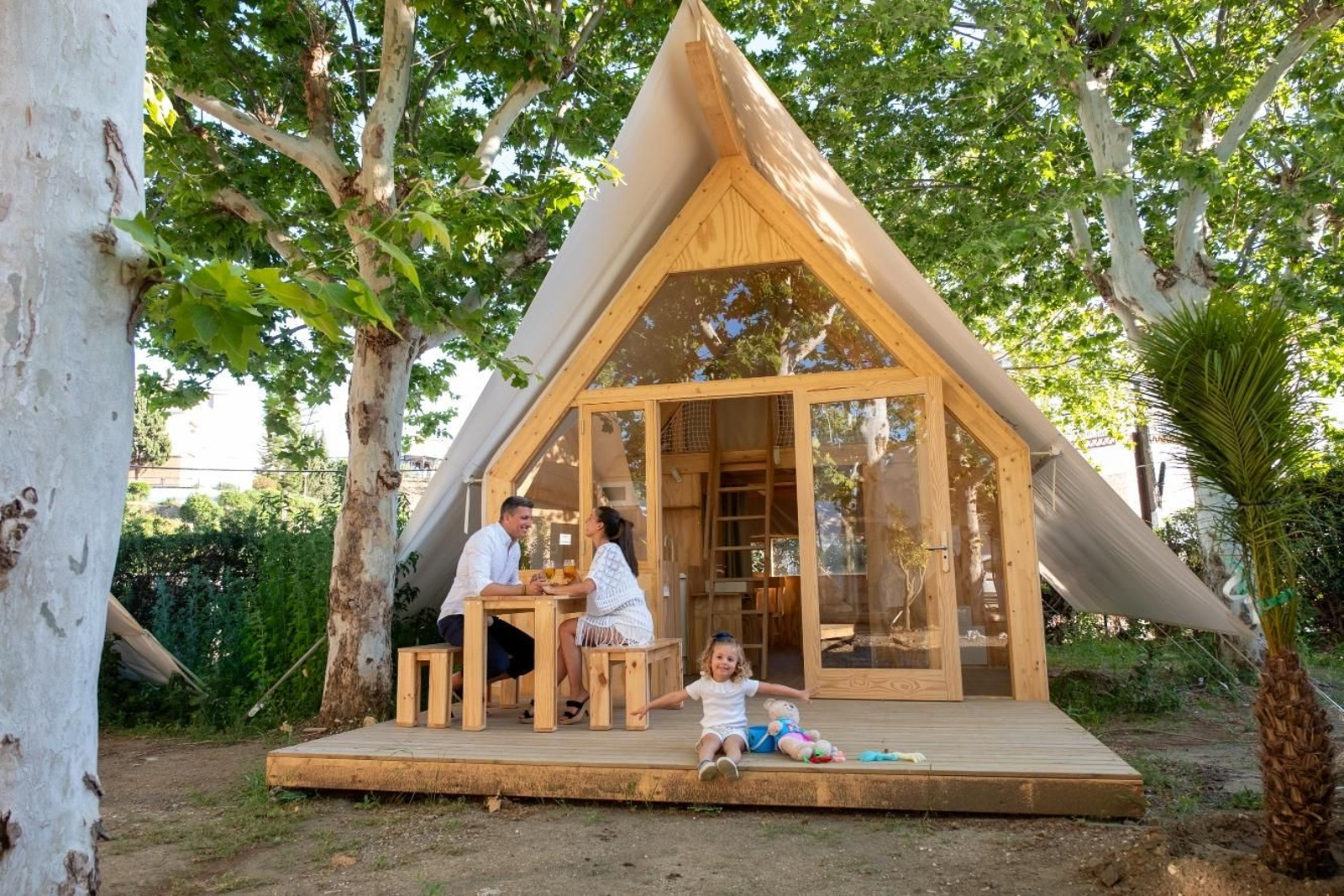 El glamping en Costa del Sol Glamping Village.